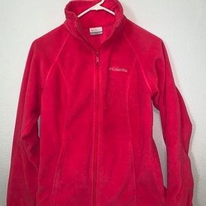 COLUMBIA Fleece Soft Shell Jacket - Pink